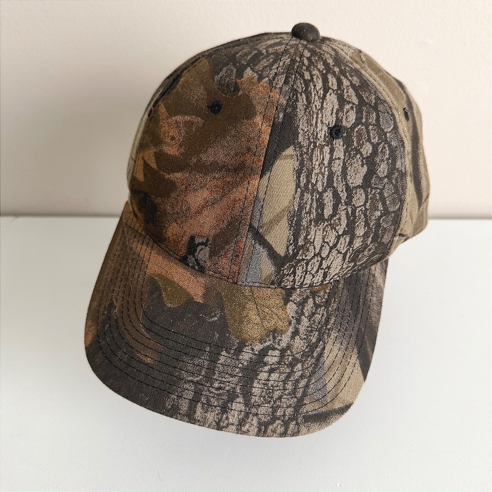 Realtree Hardwoods Camo Hat Snapback Signatures Hunting Cap One Size Fits Most
